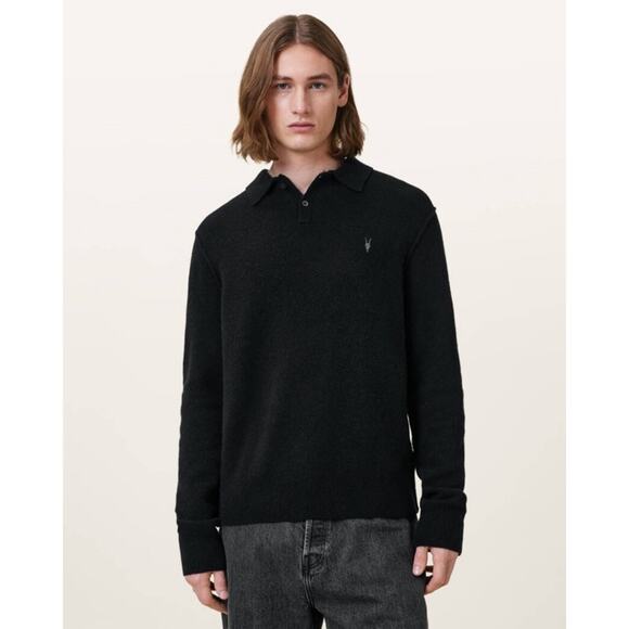 All Saints Black Men's Sweater - Picture 1 of 11